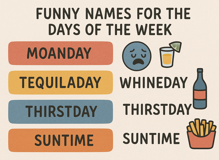 funny names for thursday