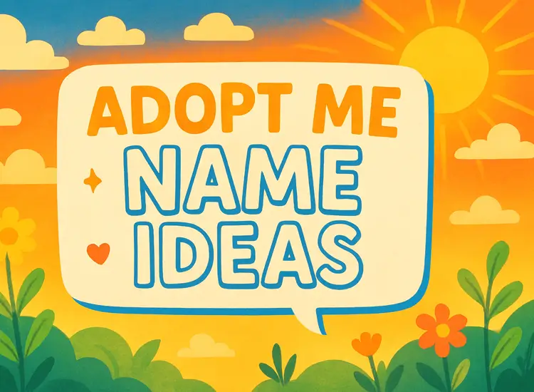 adopt me name ideas