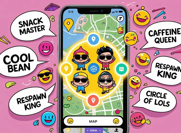 funny life360 circle names for friends