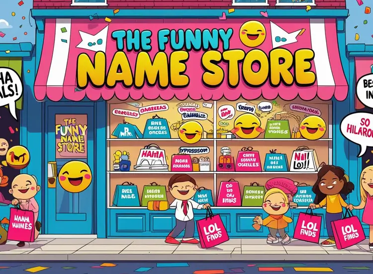 funny name store