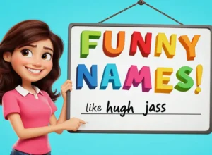 funny names like hugh jass