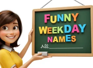 funny weekday names