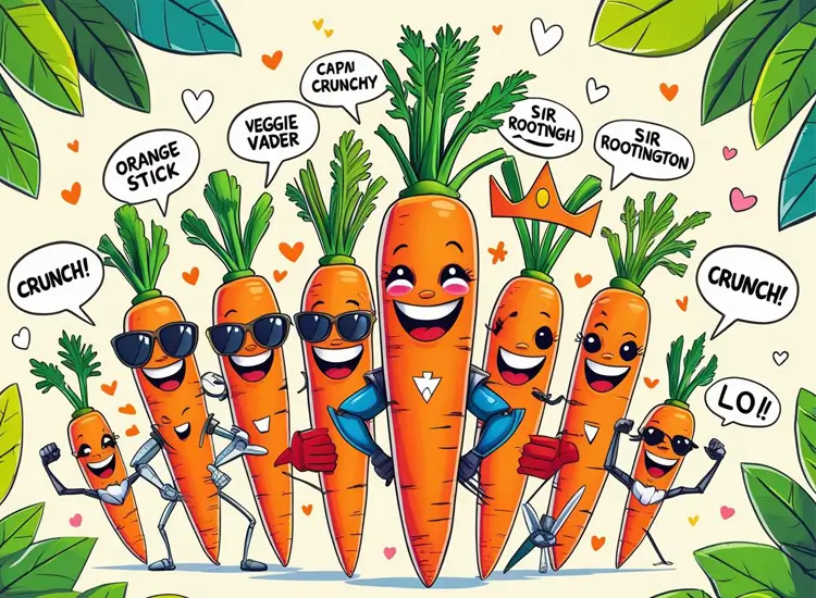 names for carrots