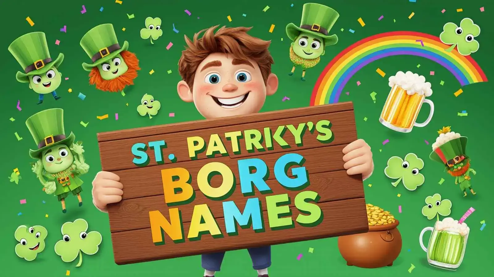 st patty's borg names