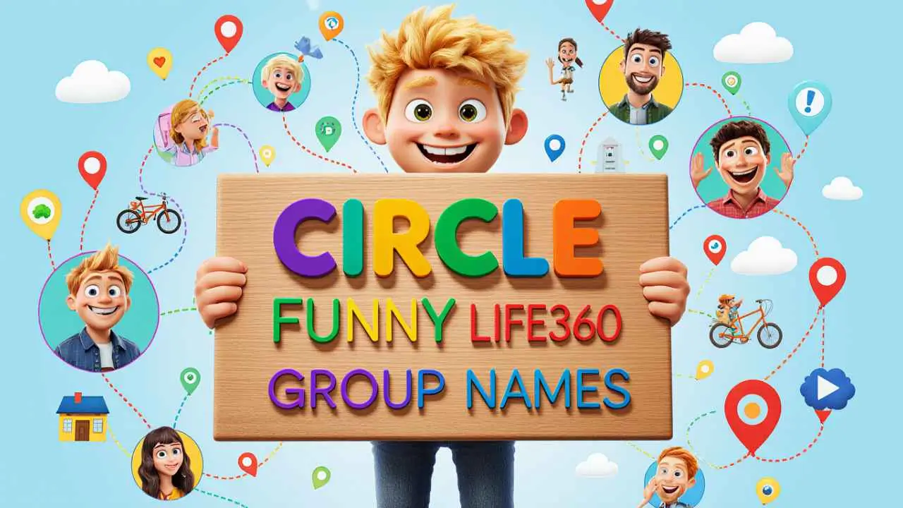 circle funny life360 group names