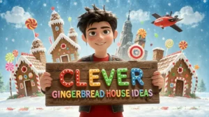 clever gingerbread house ideas