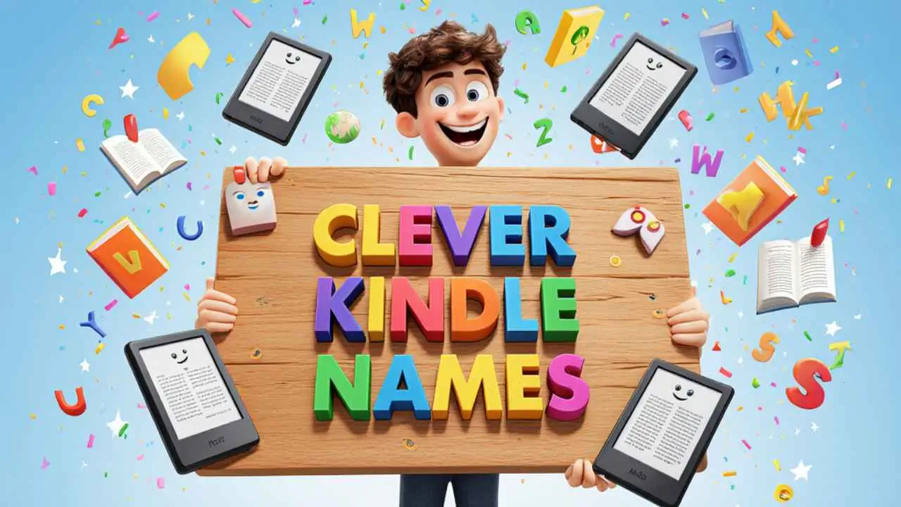 clever kindle names