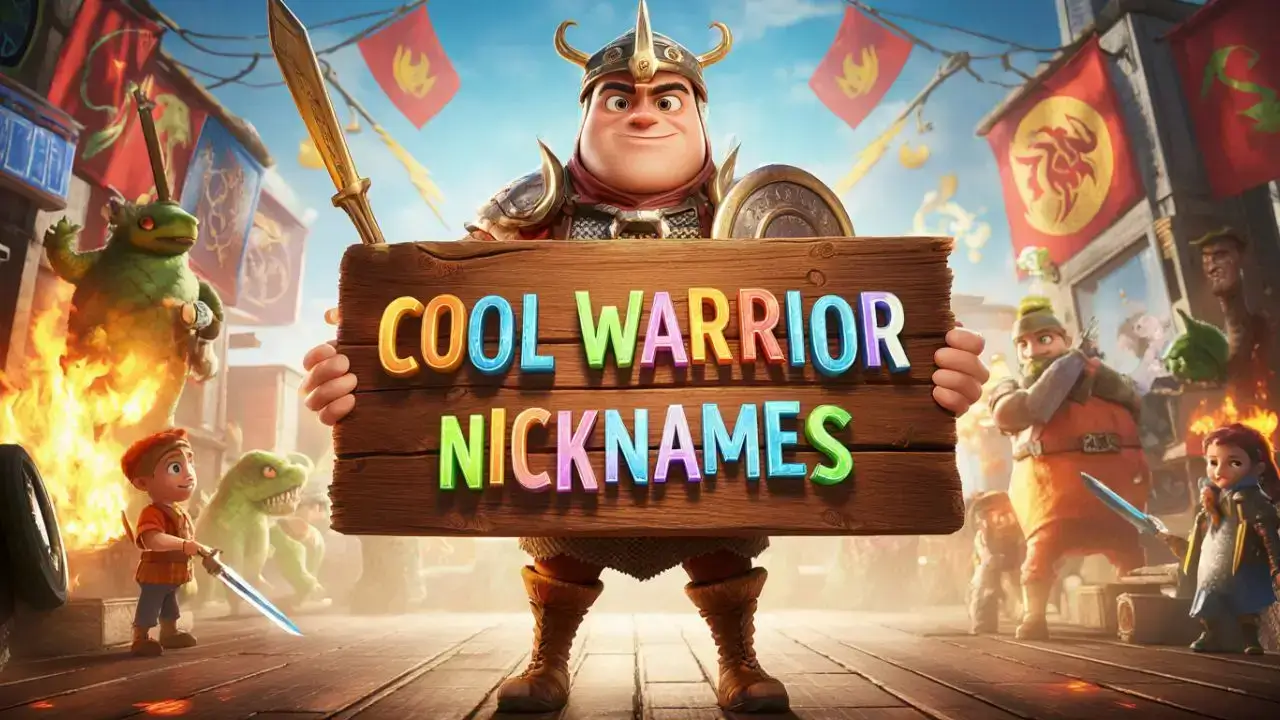 cool warrior nicknames