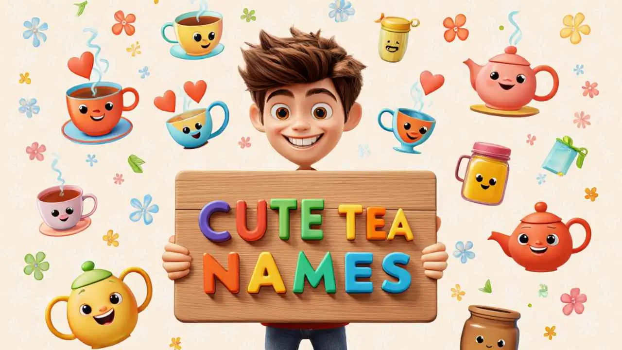 cute tea names