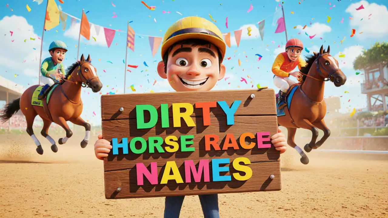dirty horse race names