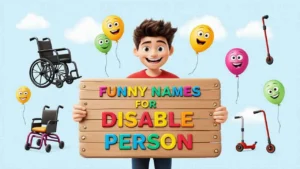 funny name for disable person