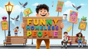 funny homeless people
