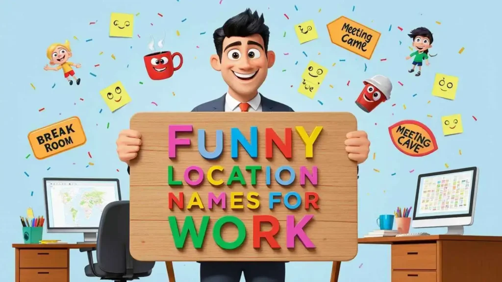 funny location names for work
