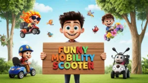 funny mobility scooter