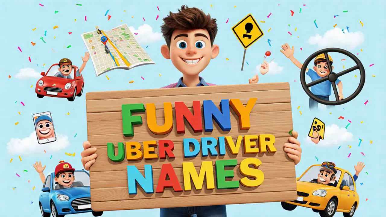 funny uber driver names