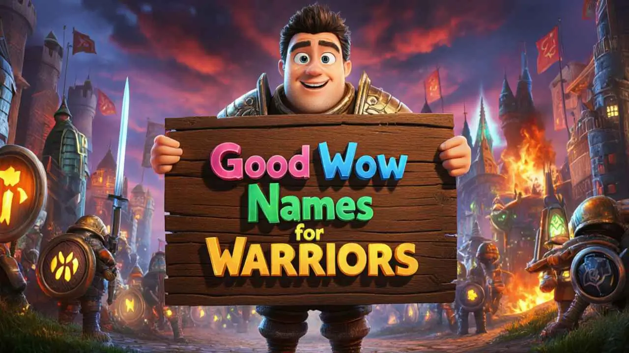 good wow names for warriors