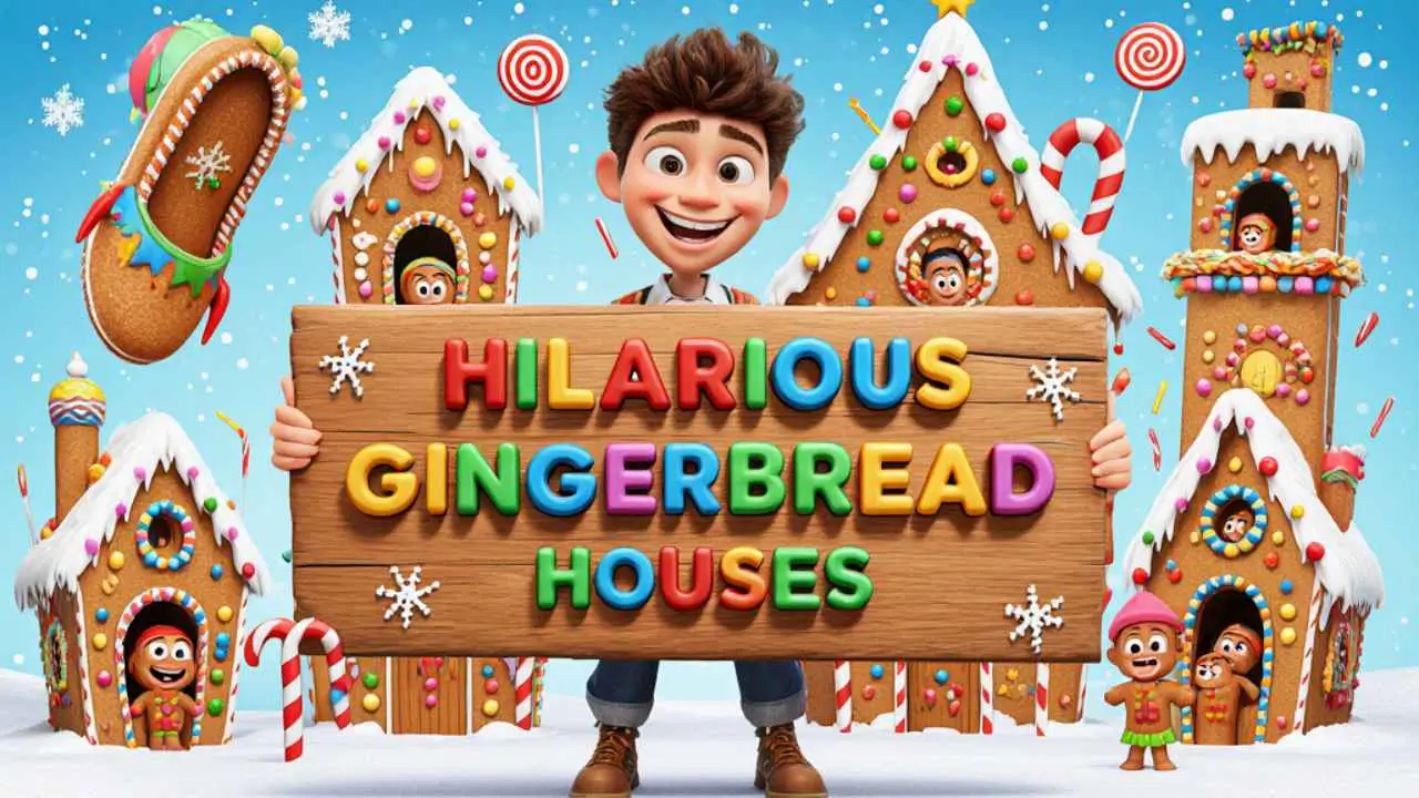 hilarious gingerbread houses