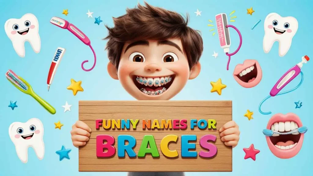 funny names for braces
