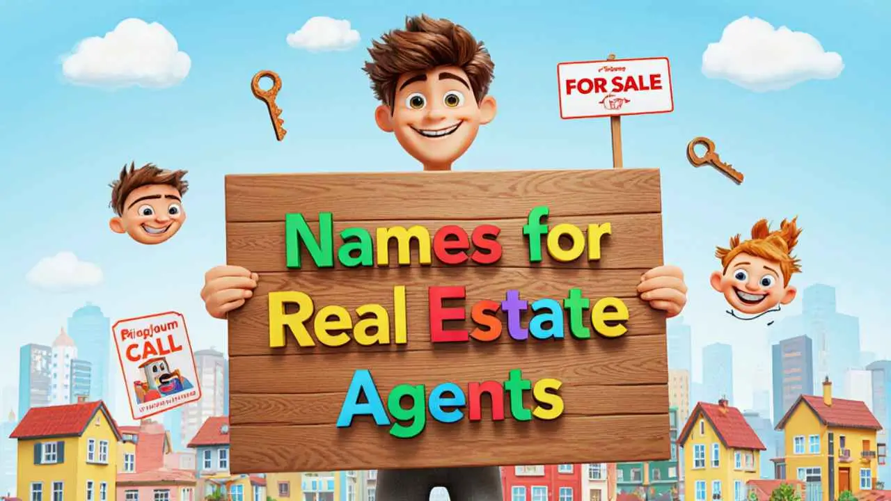 funny names for real estate agents