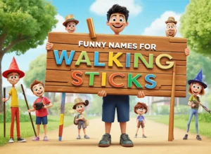 fancy name for walking Sticks