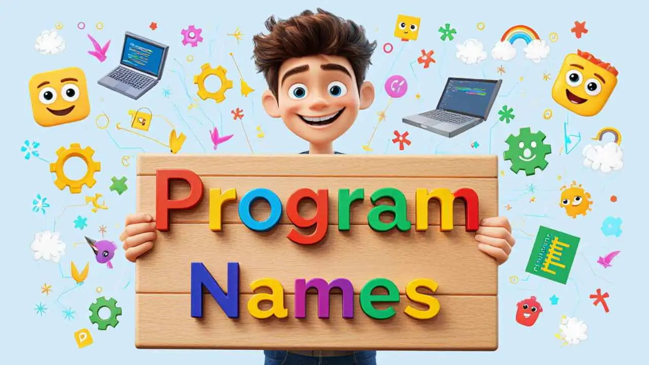 program names