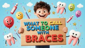 what to call someone with braces