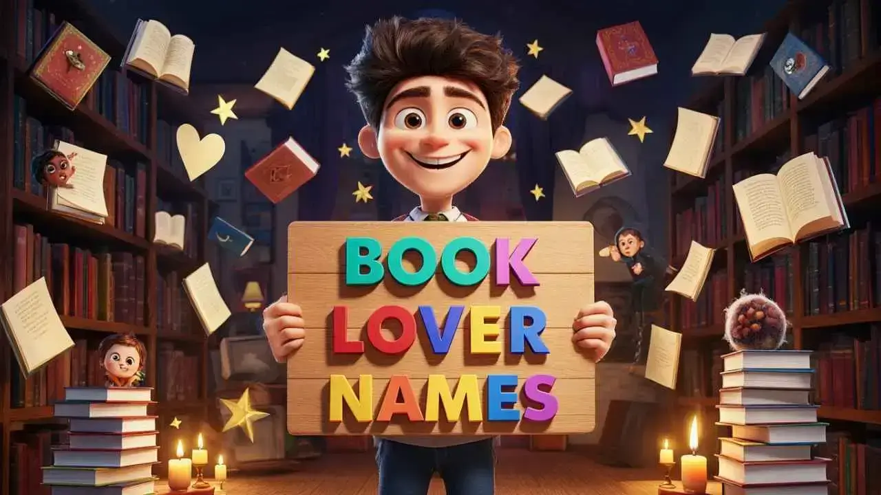 Book Lover Names