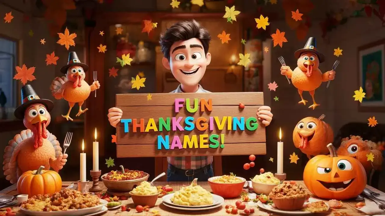 Fun thanksgiving Names