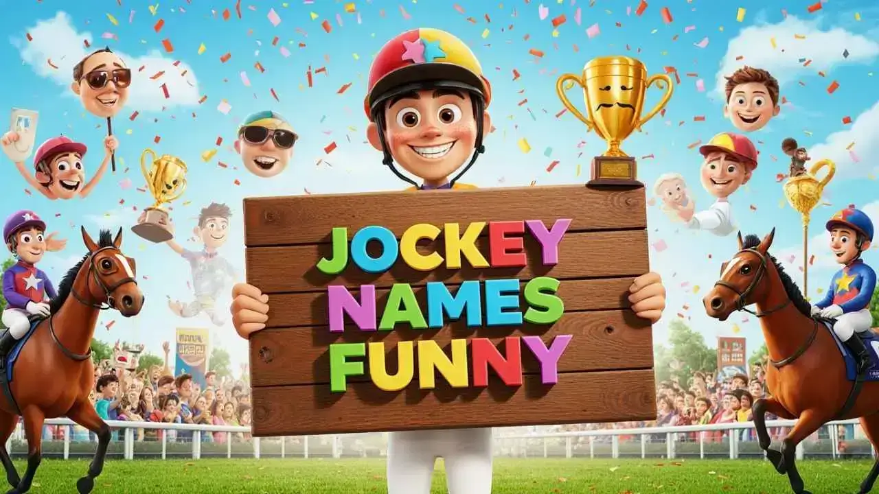 Jockey Names Funny