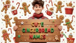 cute gingerbread names
