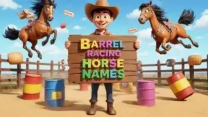 barrel racing horse names