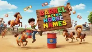 barrel racing horse names