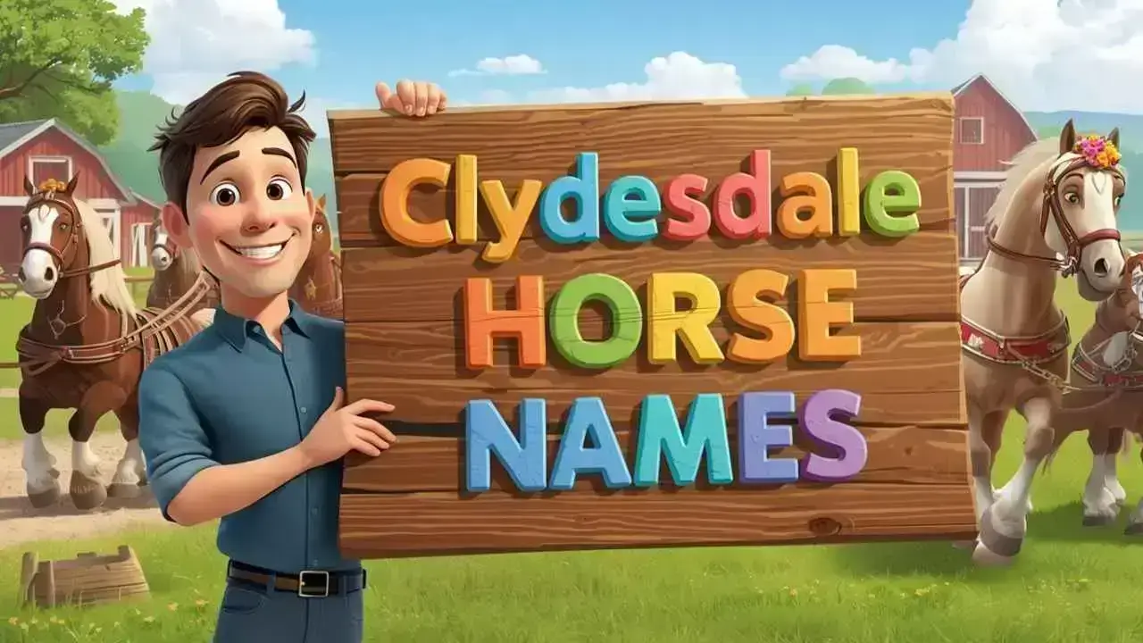 clydesdale horse names