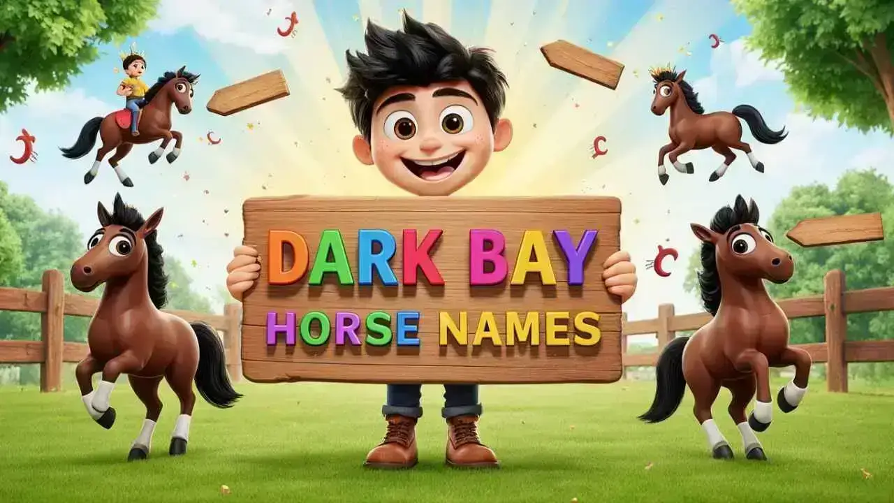 dark bay horse names