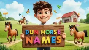 dun horse names