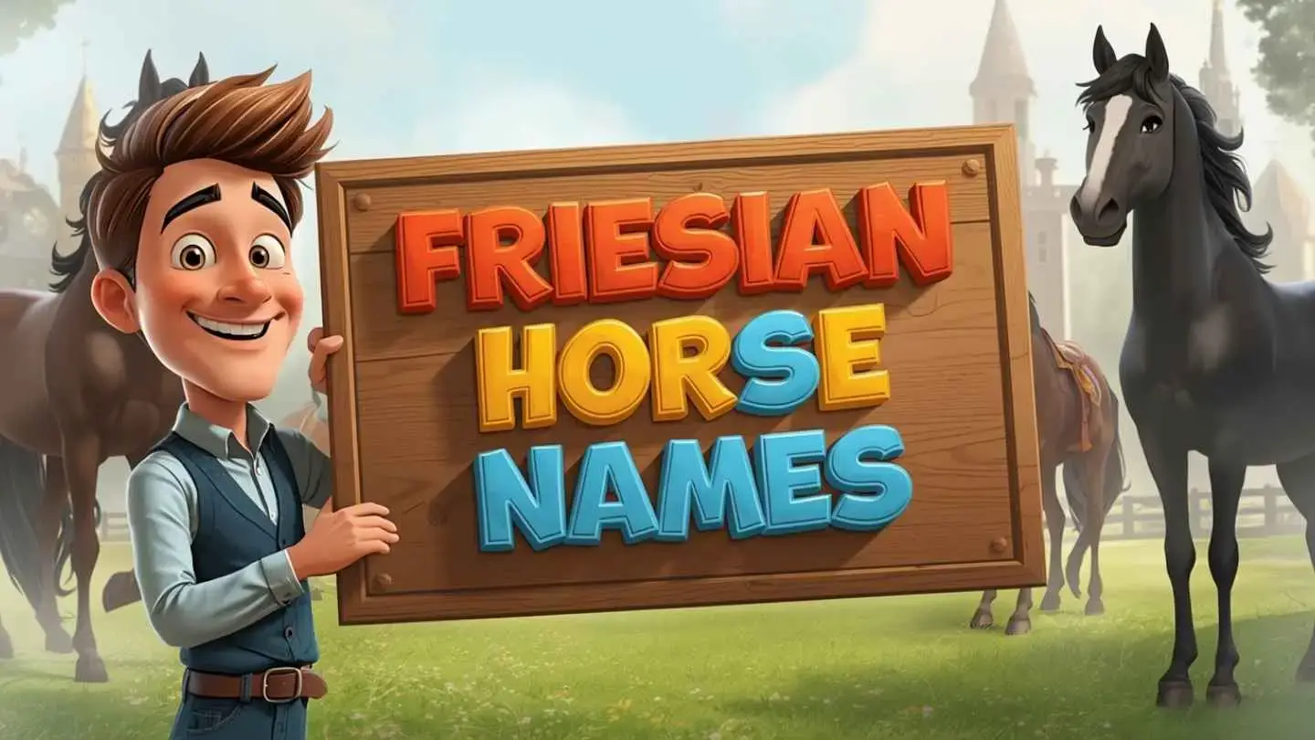 friesian horse names