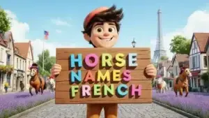 horse names french