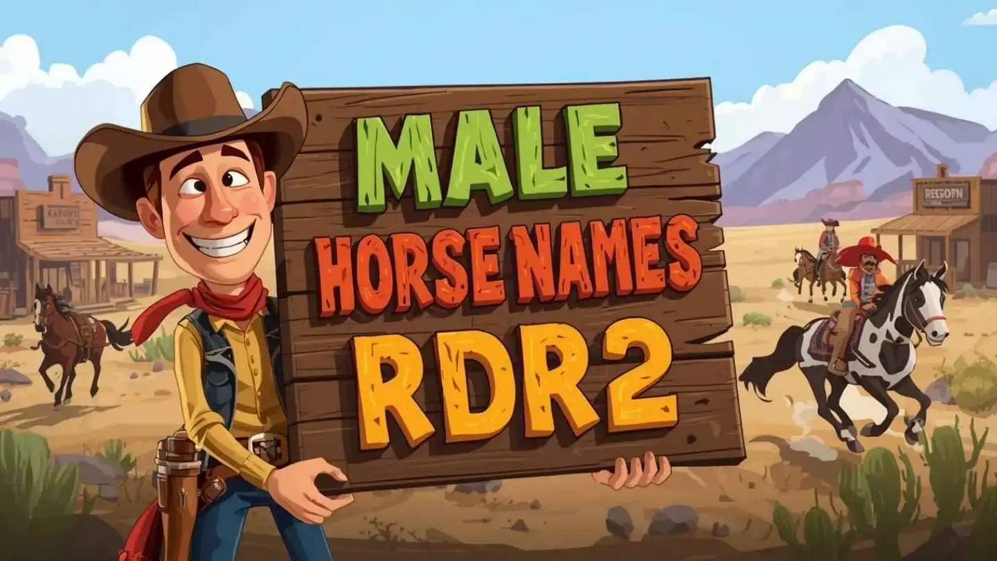 male horse names rdr2
