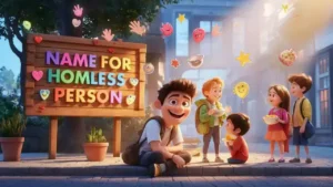 name for homeless person