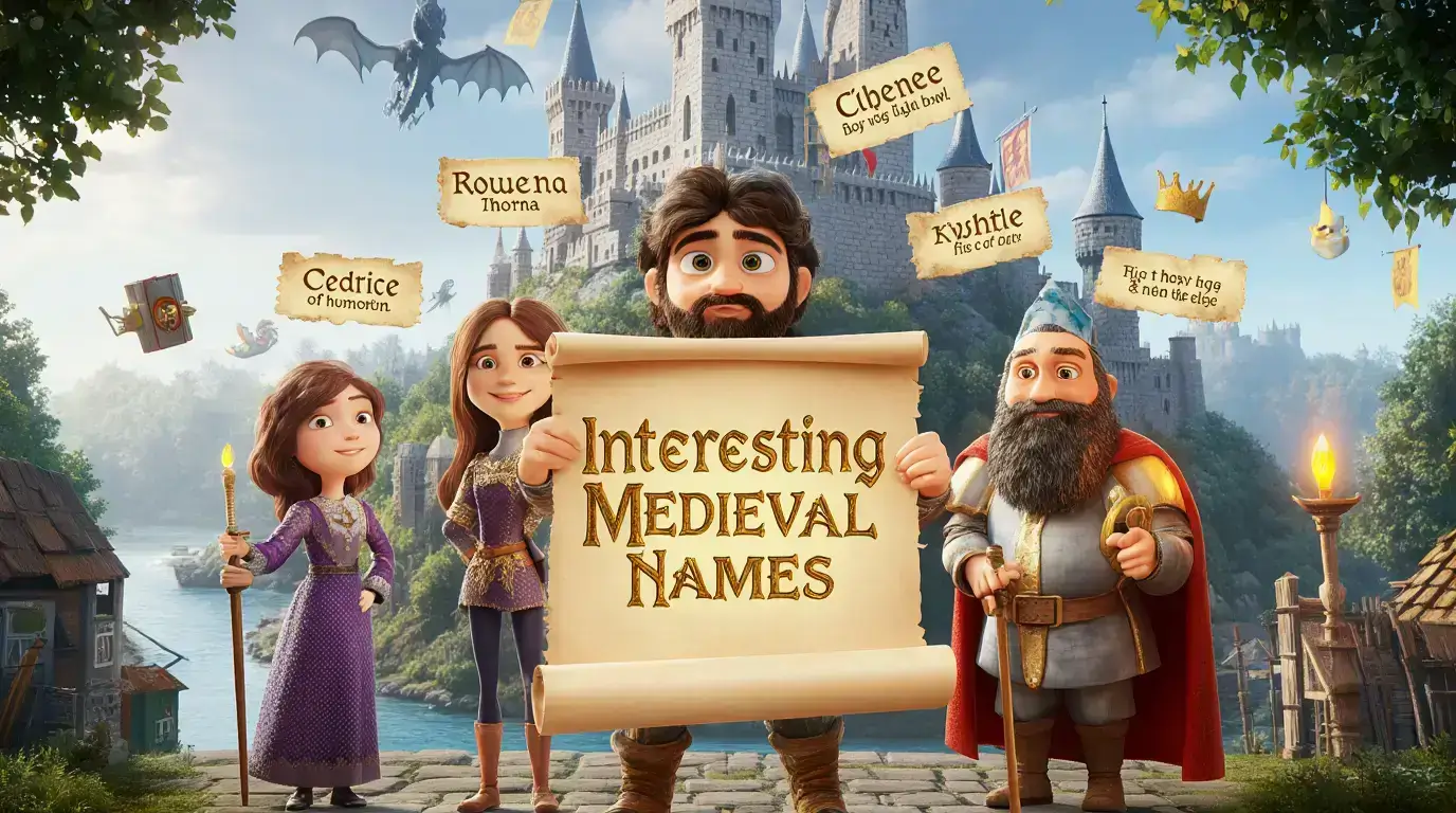 interesting medieval names