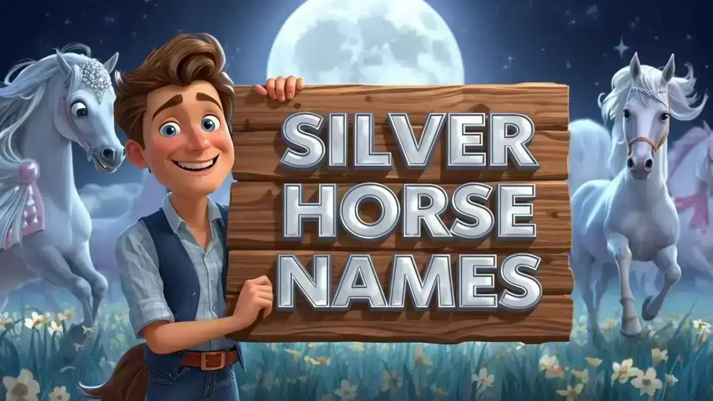 silver horse names