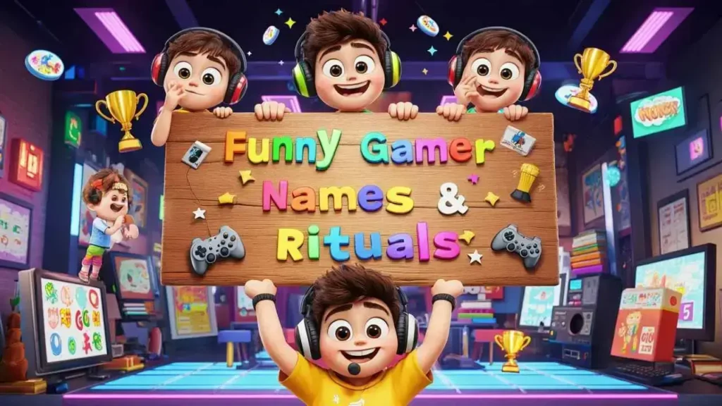Funny Gamer Names and Rituals