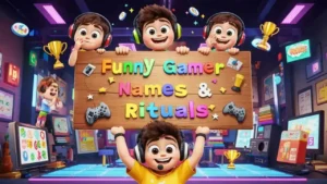 Funny Gamer Names and Rituals