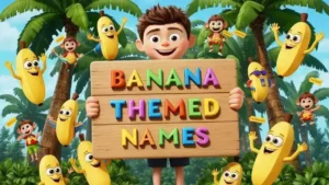 banana themed names