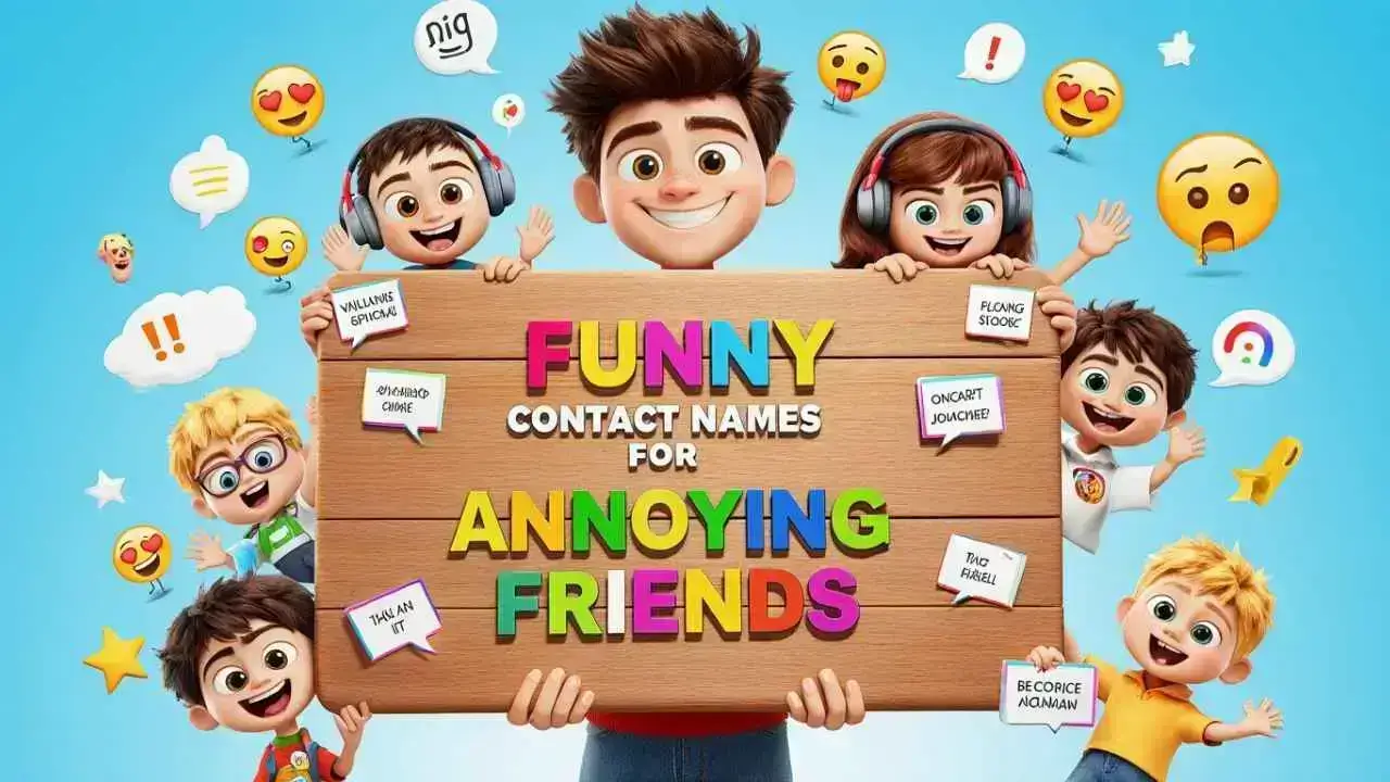 contact names for annoying friends