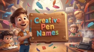 creative pen names