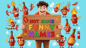 hot sauce funny names