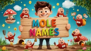 names for a mole