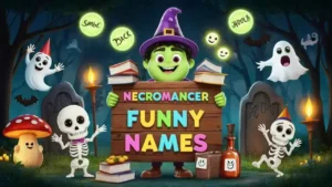 necromancer funny names
