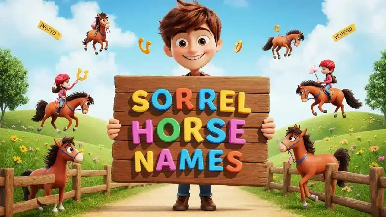 sorrel horse names